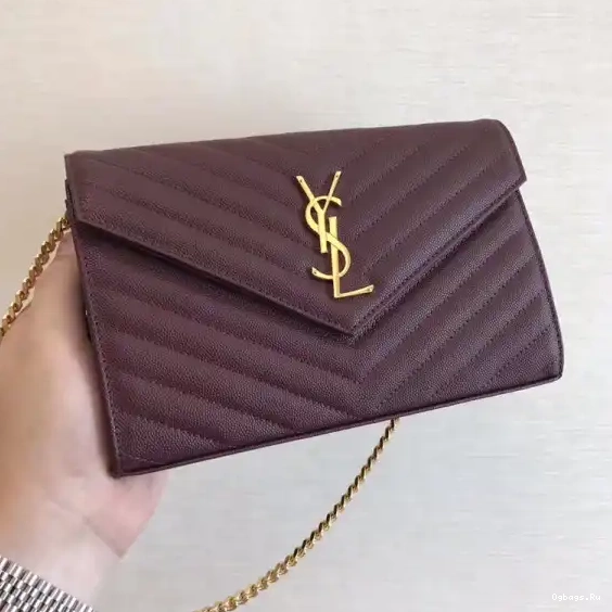 WALLET CASSANDRE YSL CHAIN MATELASSÉ 0530
